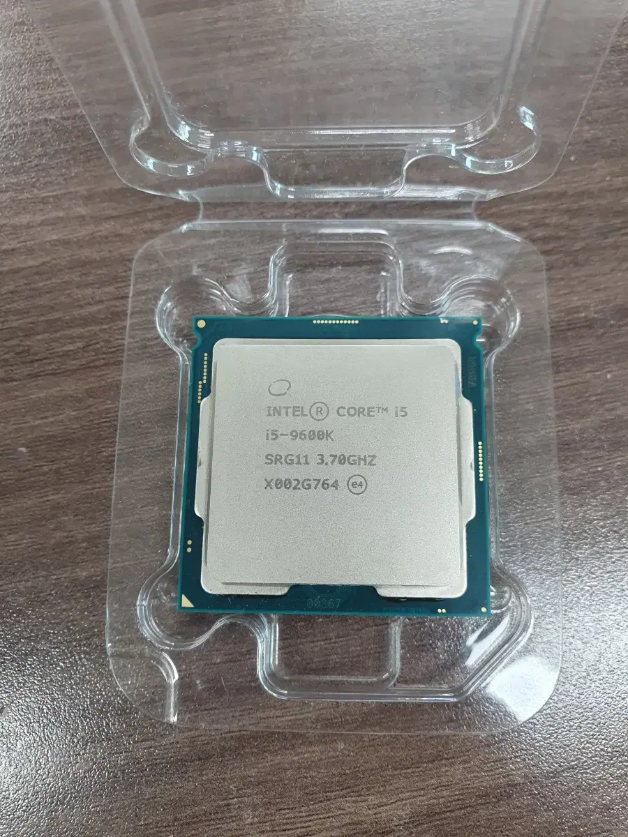 intel cpu 9세대 i5-9600k (택포)판매합니다